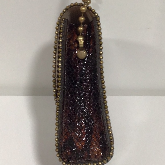 New Leatherock USA Box Bag adorned with Semi-Precious Stones - Picture 5 of 12